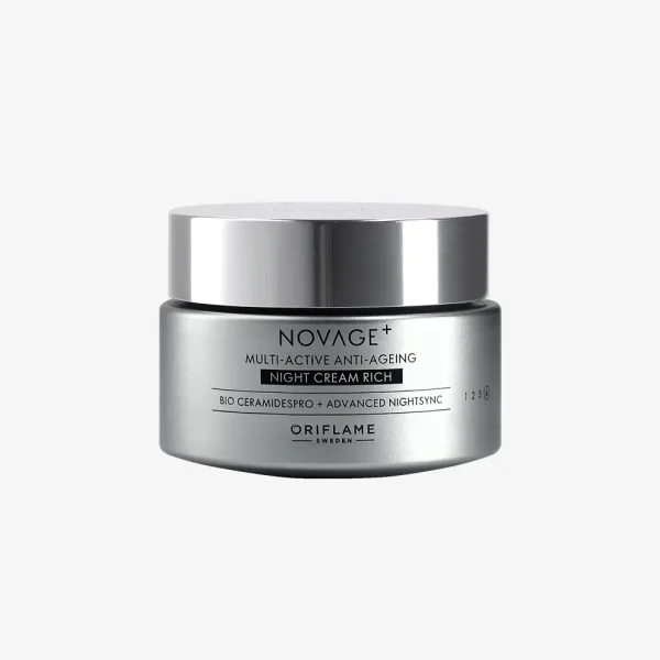 کرم شب ضدپیری غنی نوویج پلاس (Novage+ Multi-Active)