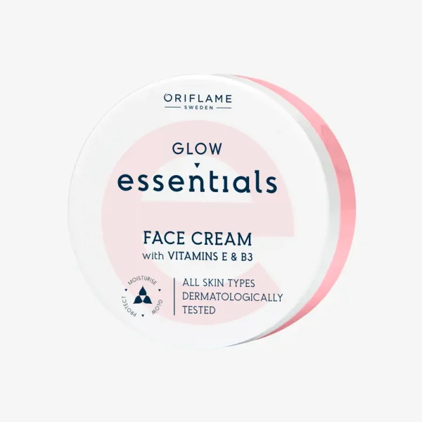 کرم صورت گلو اسنشیالز (Glow Essentials) با ویتامین‌های E و B3